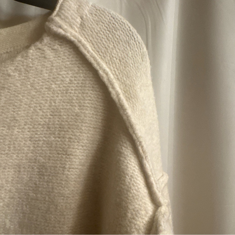 We The Free Off-White Crew Neck Sweater - Picture 4 of 8
